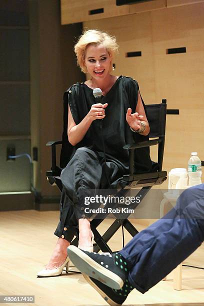 Parker Posey attends 2015 Film Society of Lincoln Center Summer Talks with Parker Posey event at Elinor Bunin Munroe Film Center on July 13, 2015 in...