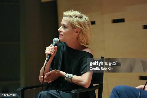 Parker Posey attends 2015 Film Society of Lincoln Center Summer Talks with Parker Posey event at Elinor Bunin Munroe Film Center on July 13, 2015 in...