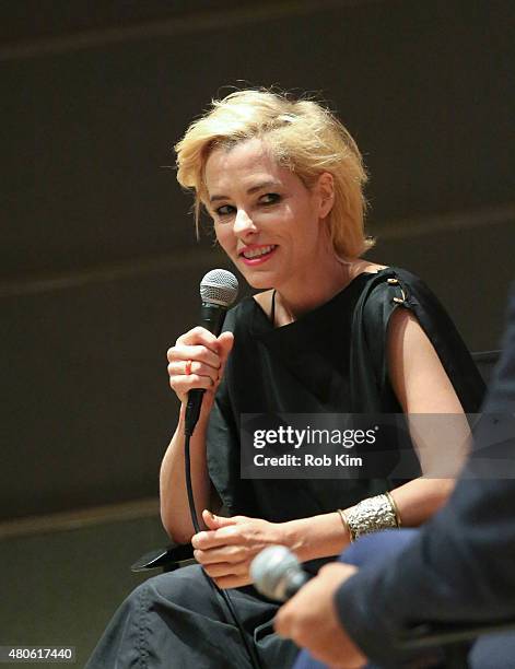 Parker Posey attends 2015 Film Society of Lincoln Center Summer Talks with Parker Posey event at Elinor Bunin Munroe Film Center on July 13, 2015 in...