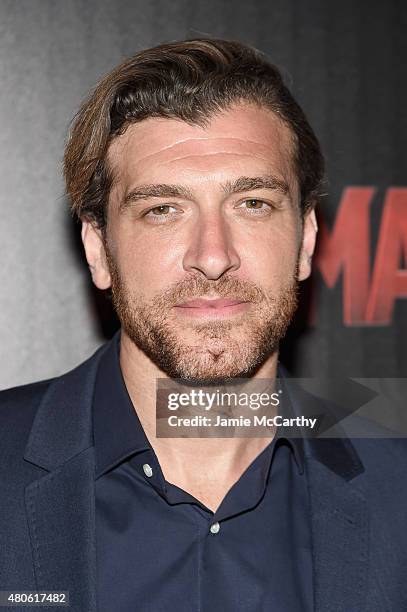 Tam Mutu attends Marvel's screening of "Ant-Man" hosted by The Cinema Society and Audi at SVA Theater on July 13, 2015 in New York City.