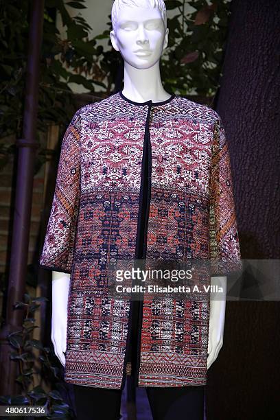 Creation is shown at Sandro Ferrone F/W 2015/16 Collection Presentation as part of AltaRoma AltaModa Fashion Week Fall/Winter 2015/16 at Villa...