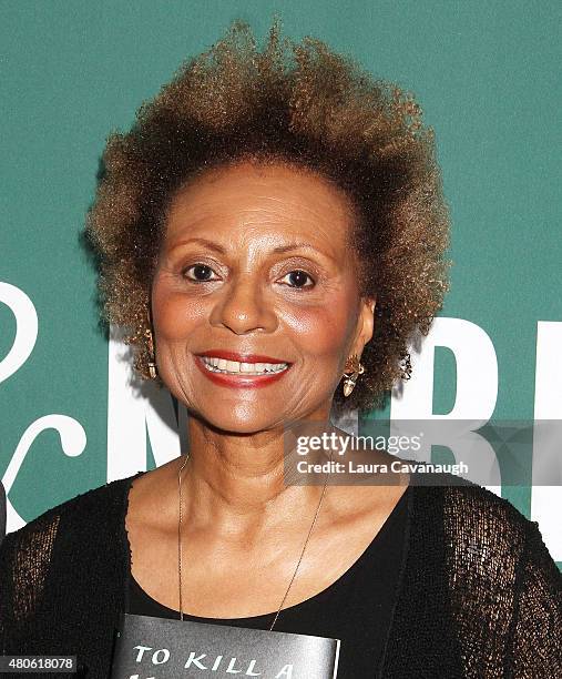 Leslie Uggams attends Harper Lee celebration at Barnes & Noble Union Square on July 13, 2015 in New York City.