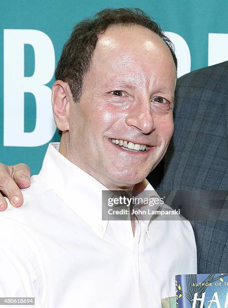 Bill Goldstein attends the Harper Lee celebration with Wally Lamb and Leslie Uggams in conversation with Bill Goldstein at Barnes & Noble Union...