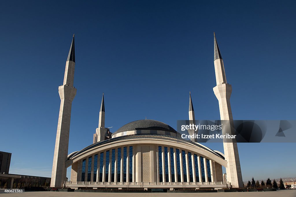 Ahmet Hamdi Akseki Mosque in Ankara