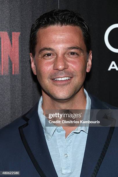Actor David Alan Basche attends Marvel's screening of "Ant-Man" hosted by The Cinema Society and Audi at SVA Theater on July 13, 2015 in New York...