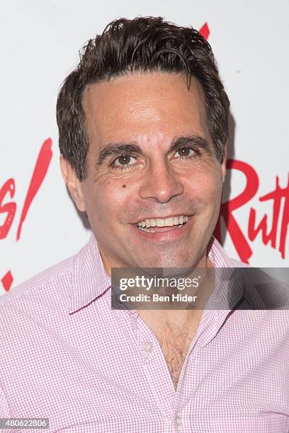 Mario Cantone attends the "Ruthless! The Musical" opening night at St. Luke's Theater on July 13, 2015 in New York City.