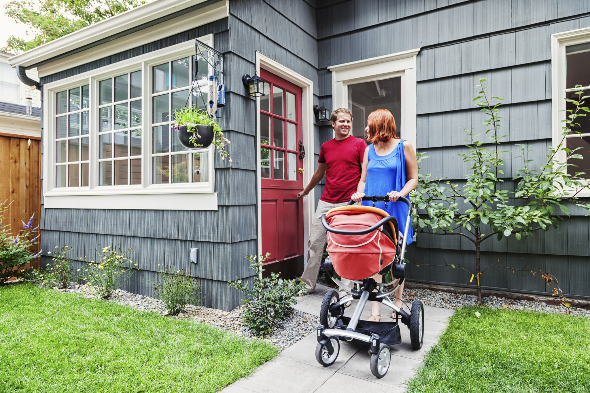 pram outdoors