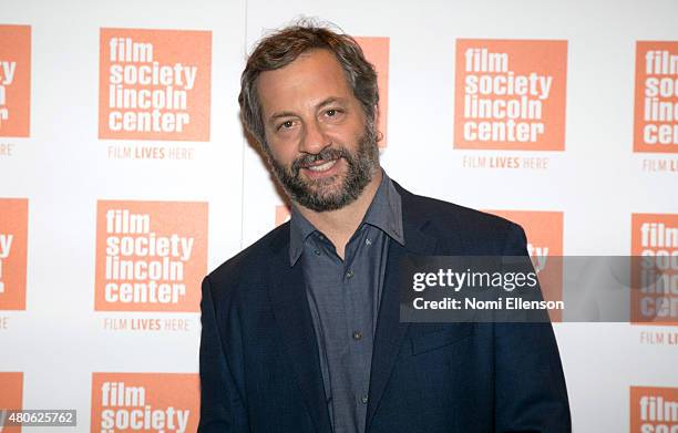 Judd Apatow attends the 2015 Film Society of Lincoln Center Summer Talks with Judd Apatow and Lena Dunham at Elinor Bunin Munroe Film Center on July...