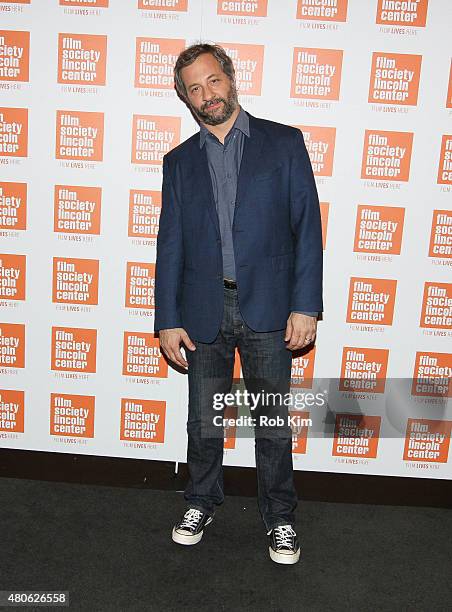 Judd Apatow attends the 2015 Film Society of Lincoln Center Summer Talks with Judd Apatow event at Walter Reade Theatre on July 13, 2015 in New York...