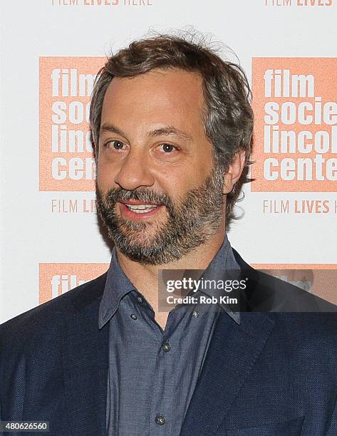 Judd Apatow attends the 2015 Film Society of Lincoln Center Summer Talks with Judd Apatow event at Walter Reade Theatre on July 13, 2015 in New York...