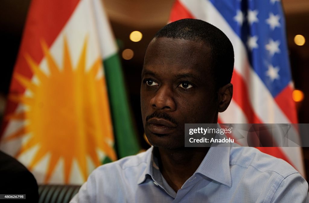 Grammy-winning American rapper Pras in Erbil
