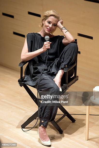 Actress Parker Posey attends the 2015 Film Society of Lincoln Center Summer Talks with Parker Posey at Elinor Bunin Munroe Film Center on July 13,...