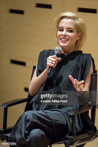 Actress Parker Posey attends the 2015 Film Society of Lincoln Center Summer Talks with Parker Posey at Elinor Bunin Munroe Film Center on July 13,...