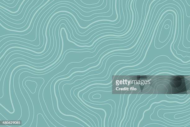 topographic map background - sea stock illustrations