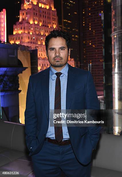 Michael Pena attends the after party for Marvel's screening of "Ant-Man" hosted by The Cinema Society and Audi at St. Cloud at the Knickerbocker...