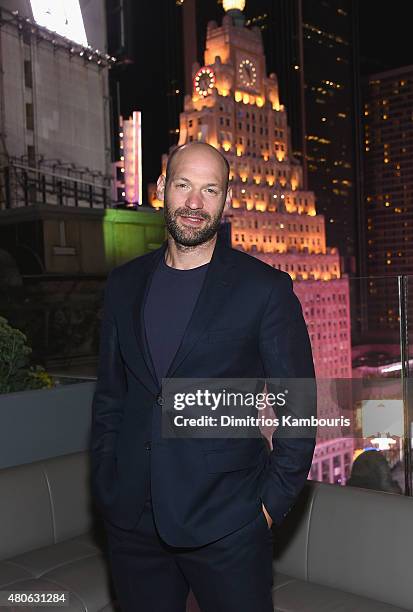 Corey Stoll attends the after party for Marvel's screening of "Ant-Man" hosted by The Cinema Society and Audi at St. Cloud at the Knickerbocker Hotel...