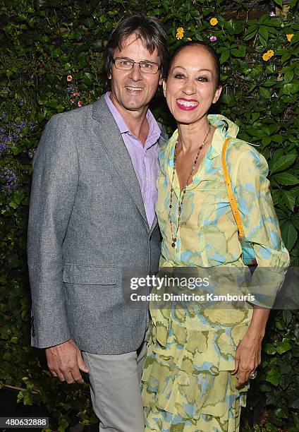 Pat Cleveland and Paul Von Ravenstein attend the after party for Marvel's screening of "Ant-Man" hosted by The Cinema Society and Audi at St. Cloud...