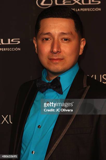 Singer Erik Antonio attends Sabor de Lujo at Vida Lexus event celebrating latino culture in Los Angeles at Sofitel Hotel on March 25, 2014 in Los...