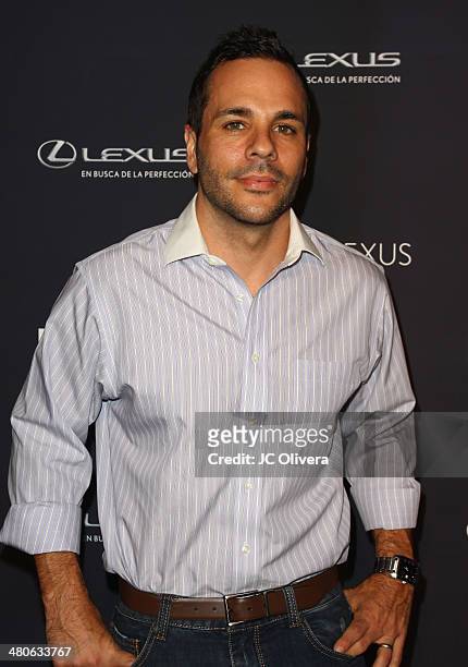 Filmmaker Anthony Nardolillo attends Sabor de Lujo at Vida Lexus event celebrating latino culture in Los Angeles at Sofitel Hotel on March 25, 2014...