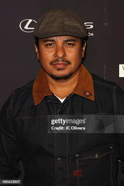 Actor Jacob Vargas attends Sabor de Lujo at Vida Lexus event celebrating latino culture in Los Angeles at Sofitel Hotel on March 25, 2014 in Los...