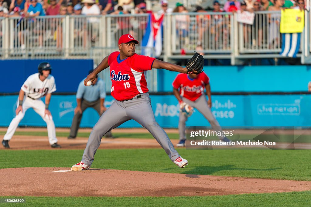 Freddy Asiel Alvarez, Cuban pitcher, lost his first game in...