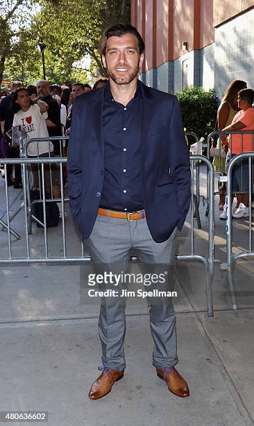 Tam Mutu attends a Marvel's screening of "Ant-Man" hosted by The Cinema Society and Audi on July 13, 2015 in New York City.