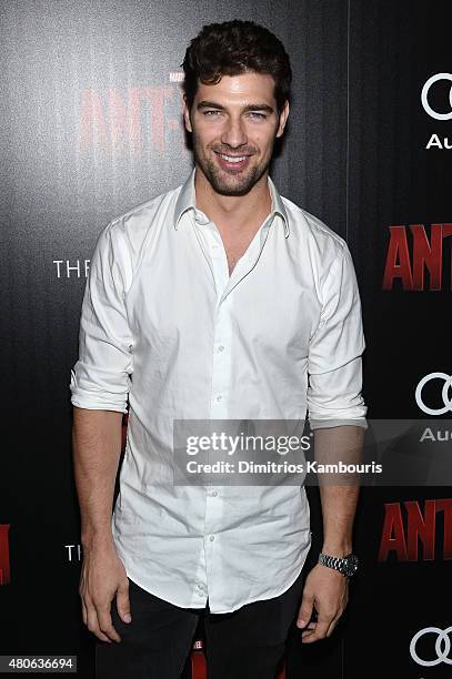 Cory Bond attends Marvel's screening of "Ant-Man" hosted by The Cinema Society and Audi at SVA Theater on July 13, 2015 in New York City.