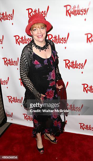 Sullivan attends the opening night performance of "Ruthless! The Musical" at the St. Luke's Theatre on July 13, 2015 in New York City.