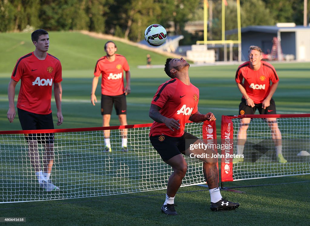 Manchester United US Tour - Training Session