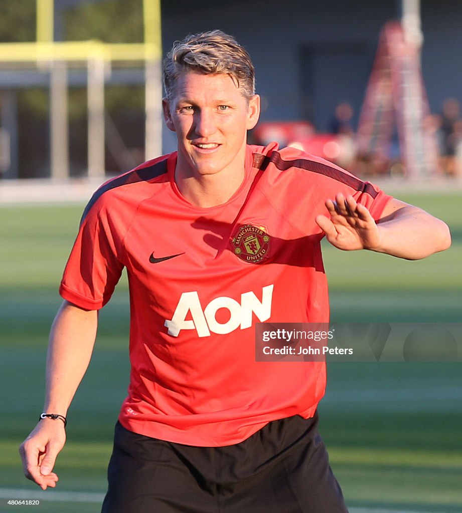 Manchester United US Tour - Training Session