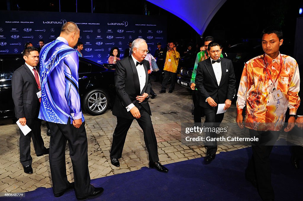 Red Carpet - 2014 Laureus World Sports Awards