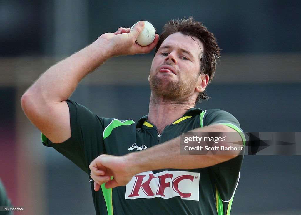 Australia Training - ICC World Twenty20 Bangladesh 2014