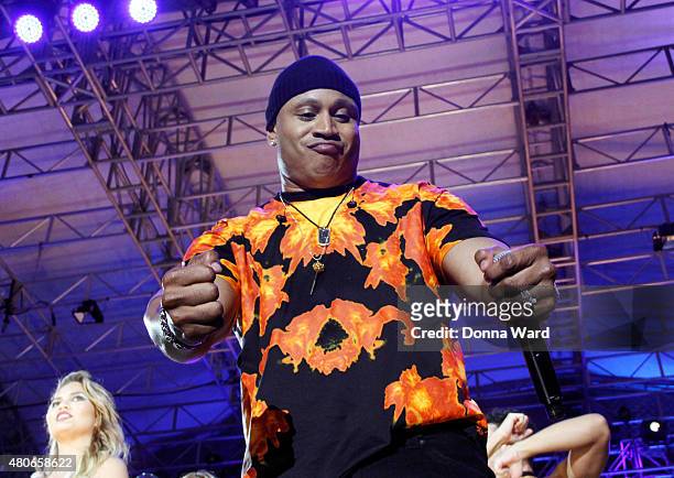 Cool J appears during the Lip Sync Battle Live at Central Park SummerStage on July 13, 2015 in New York City.