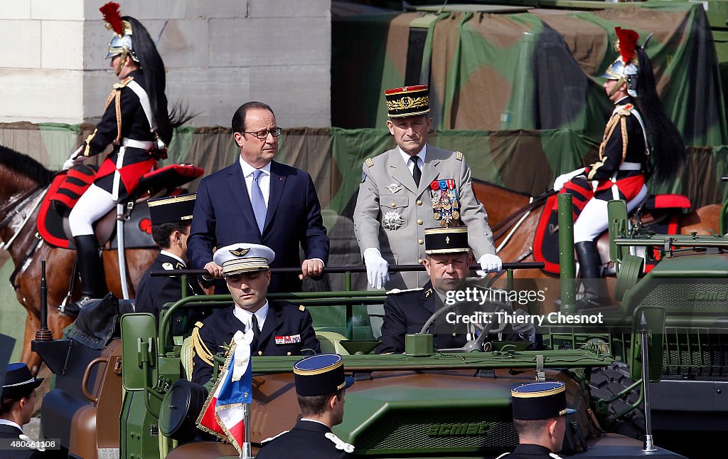 2015 Bastille Day Military Ceremony On The Champs Elysees In Paris