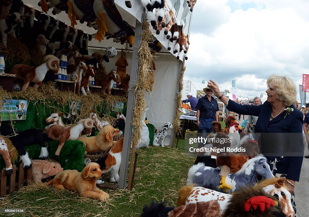 The Prince Of Wales & Duchess Of Cornwall Attend The Great Yorkshire Show