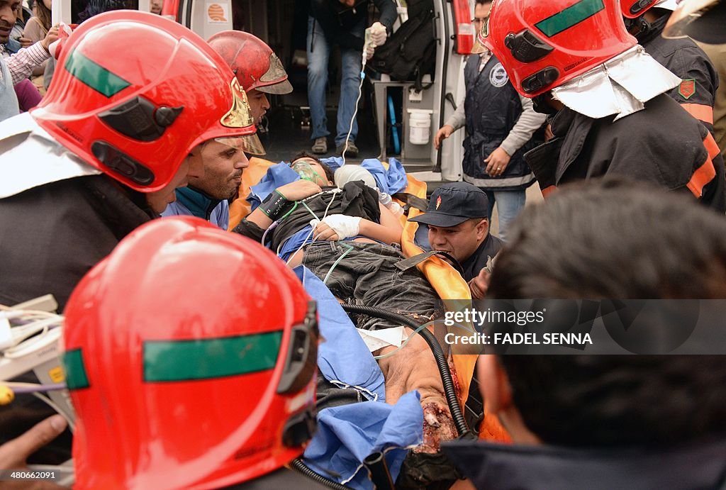 MOROCCO-TRAMWAY-ACCIDENT