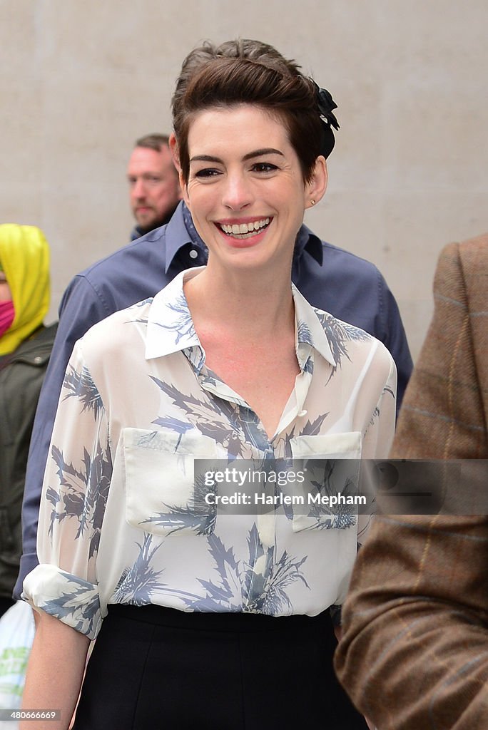 Celebrity Sightings In London - March 26, 2014