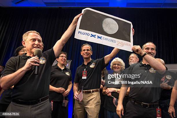 In this handout provided by the National Aeronautics and Space Administration , New Horizons Principal Investigator Alan Stern of Southwest Research...