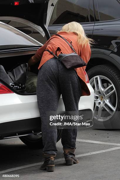 Emma Slater is seen on March 25, 2014 in Los Angeles, California.