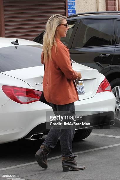 Emma Slater is seen on March 25, 2014 in Los Angeles, California.