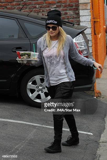 Witney Carson is seen on March 25, 2014 in Los Angeles, California.