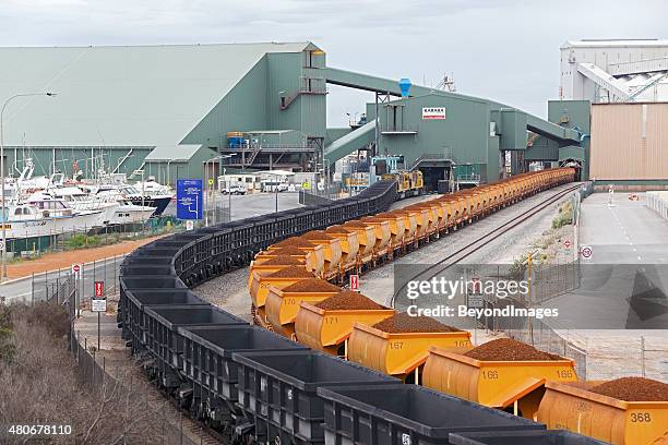 Loading Salt Train Unloading Train Photos and Premium High Res Pictures - Getty Images