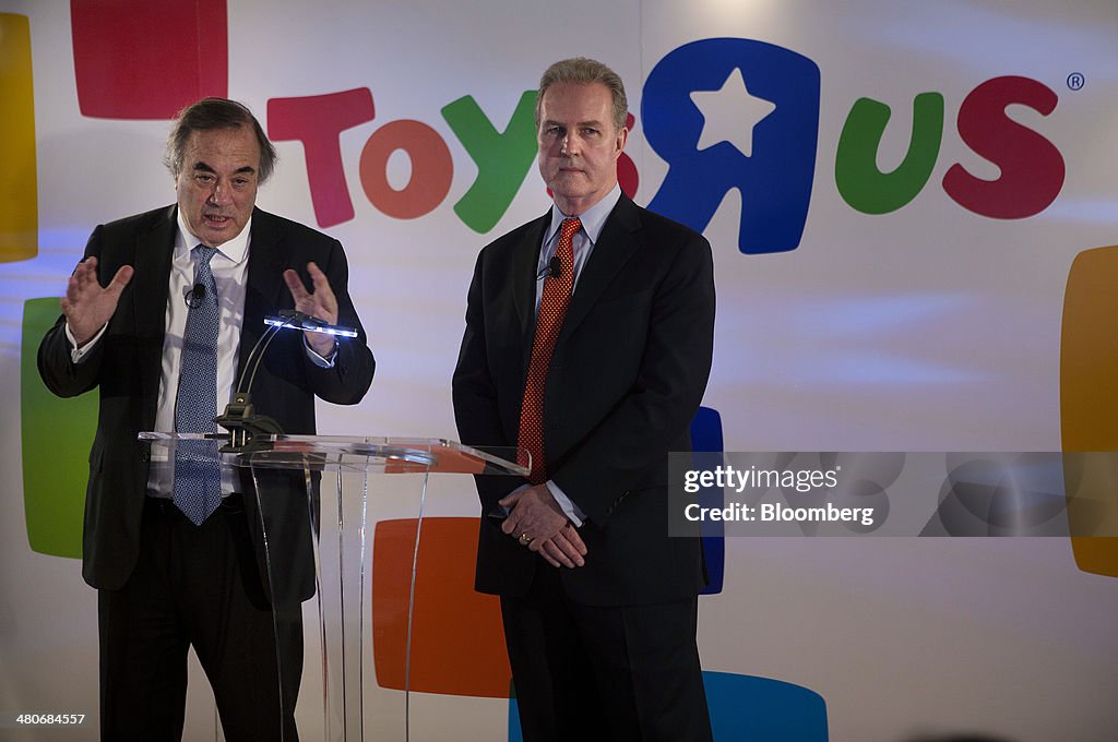 Toys R Us CEO Antonio Urcelay News Conference on Company Strategy