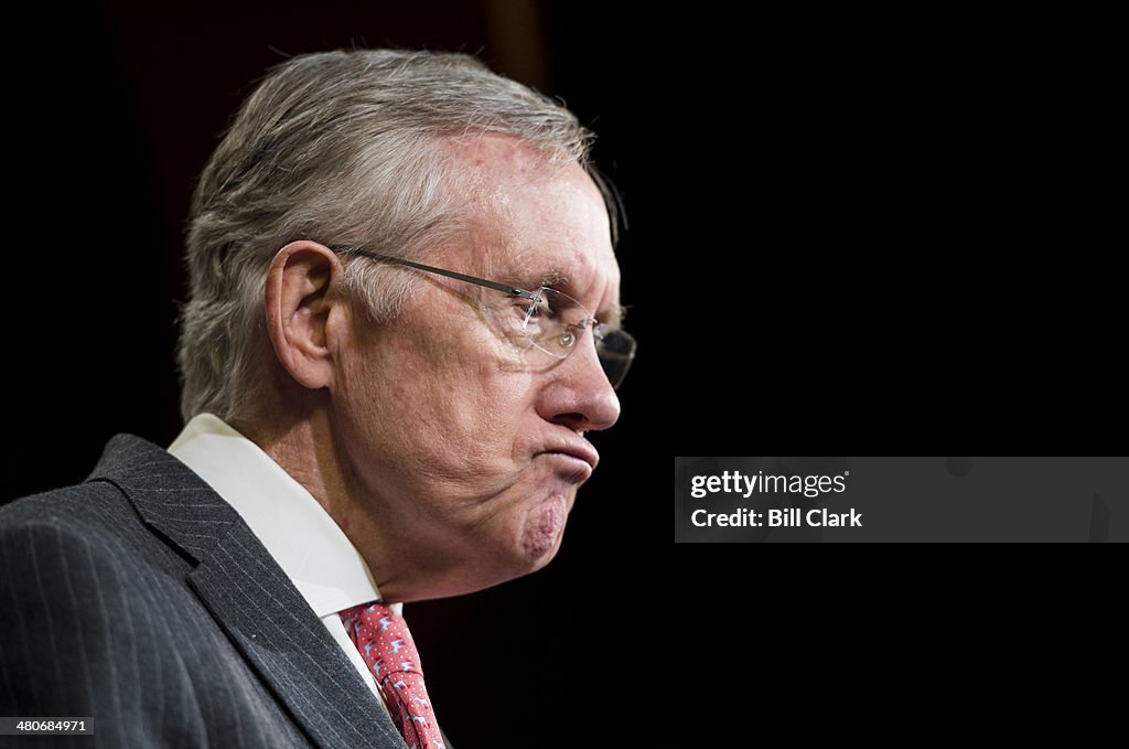 Senate Majority Leader Harry Reid...