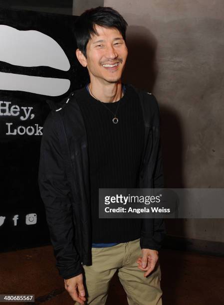 Gregg Araki attends the premiere after party of A24's "Under The Skin" at Umami Burger on March 25, 2014 in Los Angeles, California.