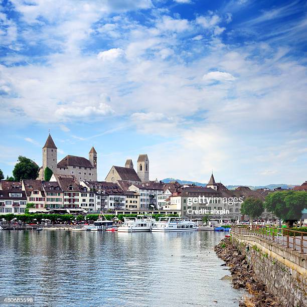 rapperswil, switzerland - st gallen canton stock pictures, royalty-free photos & images