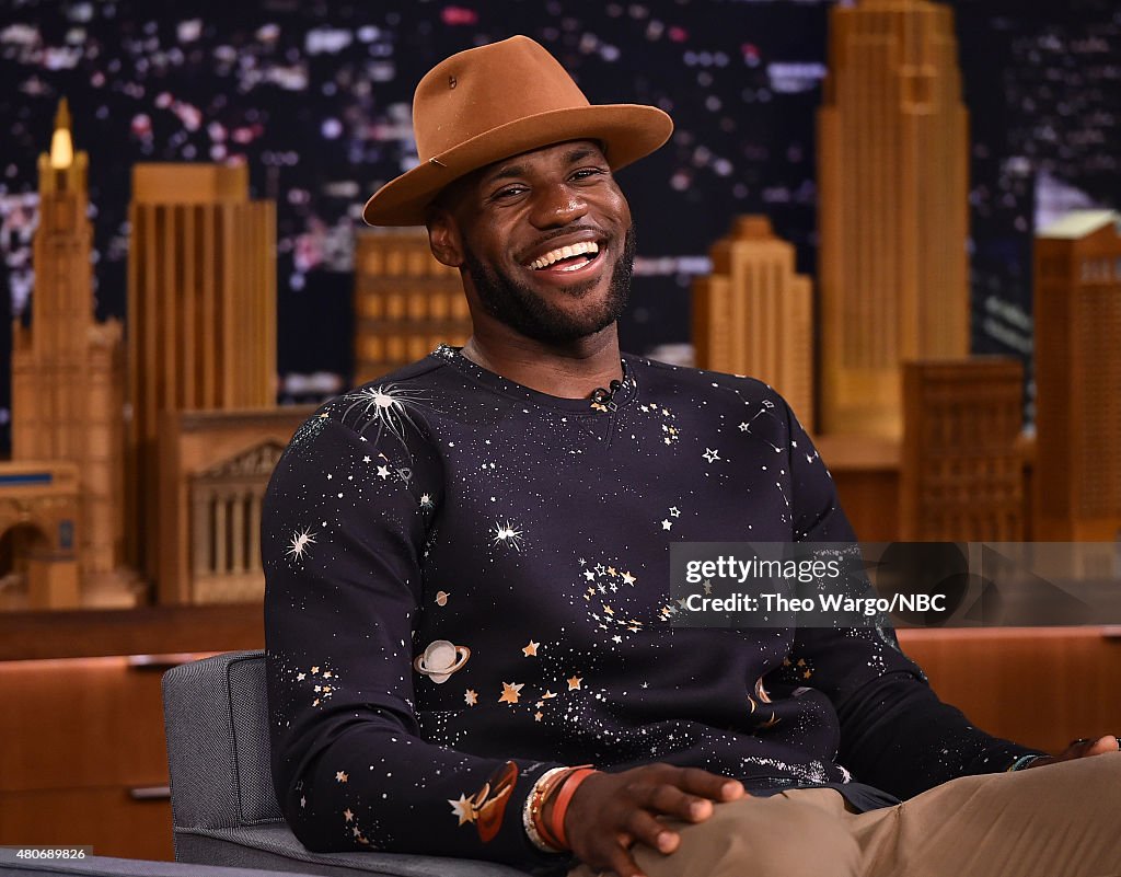 LeBron James Visits "The Tonight Show Starring Jimmy Fallon"