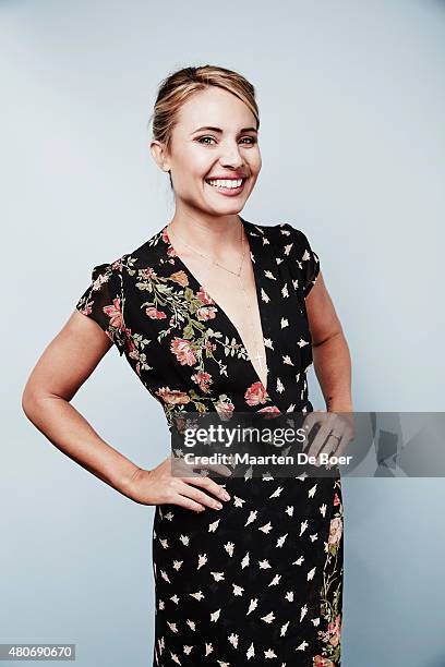 Actress Leah Pipes of 'The Originals' poses for a portrait at the Getty Images Portrait Studio Powered By Samsung Galaxy At Comic-Con International...