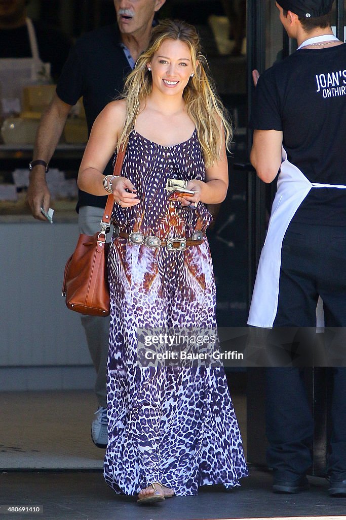 Celebrity Sightings In Los Angeles - July 14, 2015