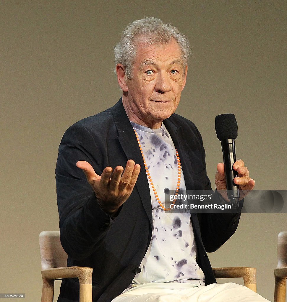 Apple Store Soho Presents Meet The Actor: Ian McKellen And Laura Linney, "Mr. Holmes"